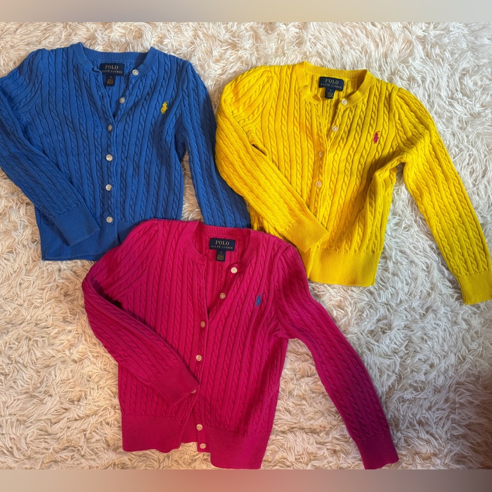 Ralph Lauren Cotton Sweaters Girl Size 5